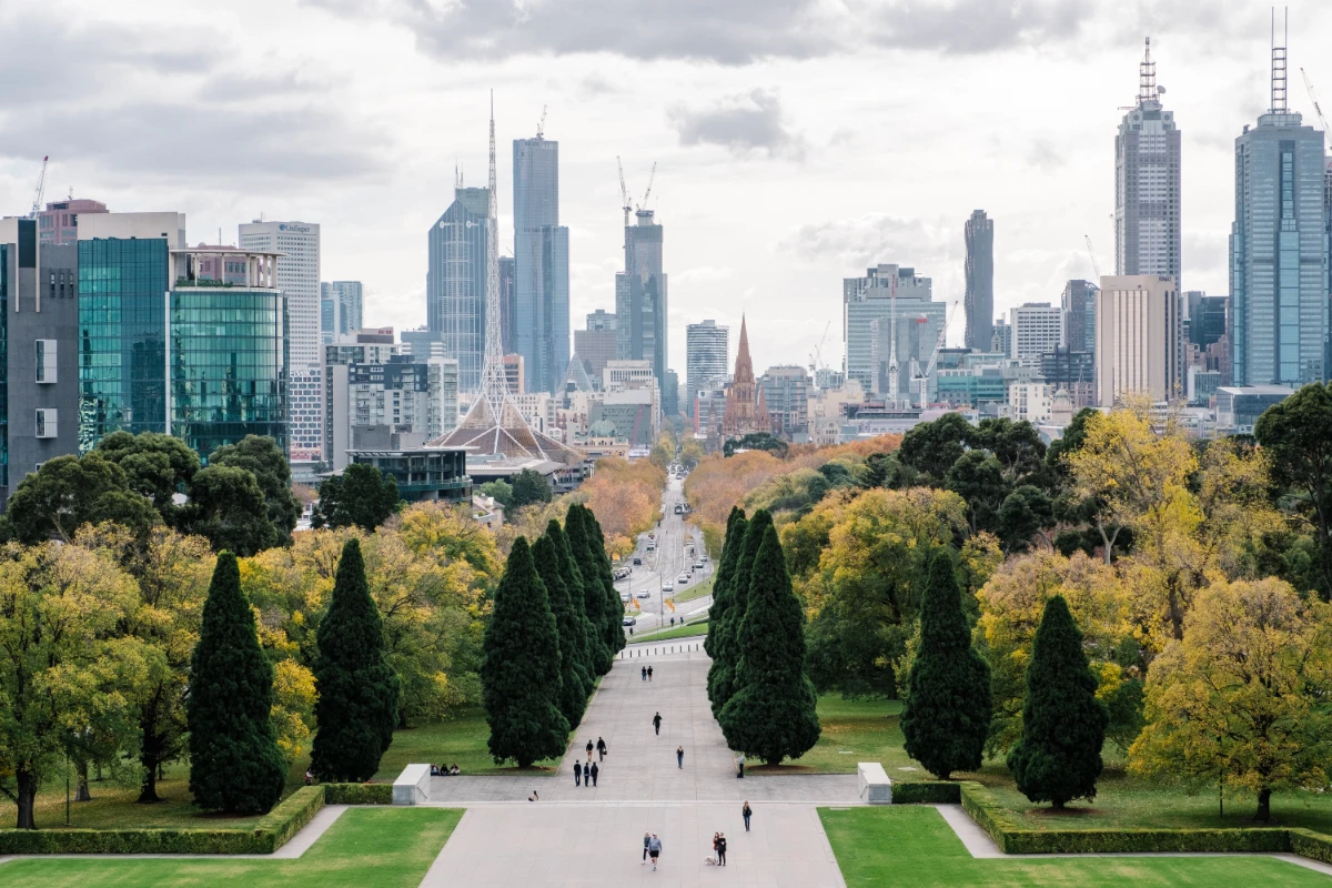 Skin clinic in Melbourne - shot of Melbourne skyline